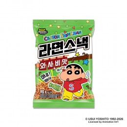 크레용신짱 라면스낵 와사비맛 90g